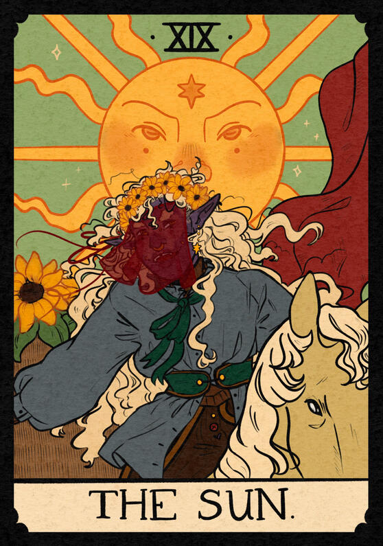 The Sun (tarot, original)