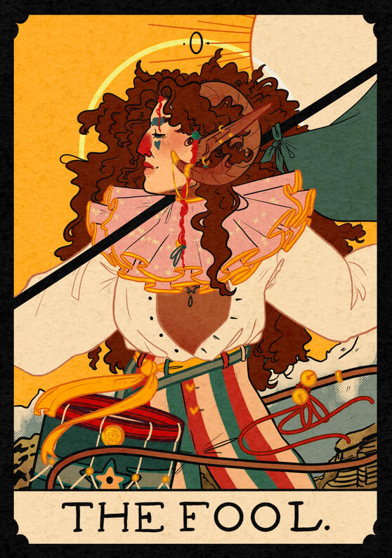 The Fool (tarot, original)