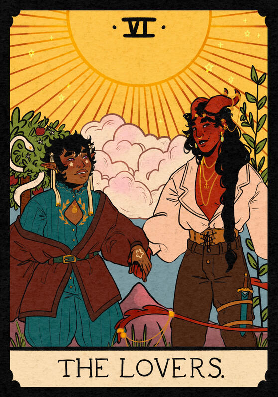 The Lovers (tarot, original)